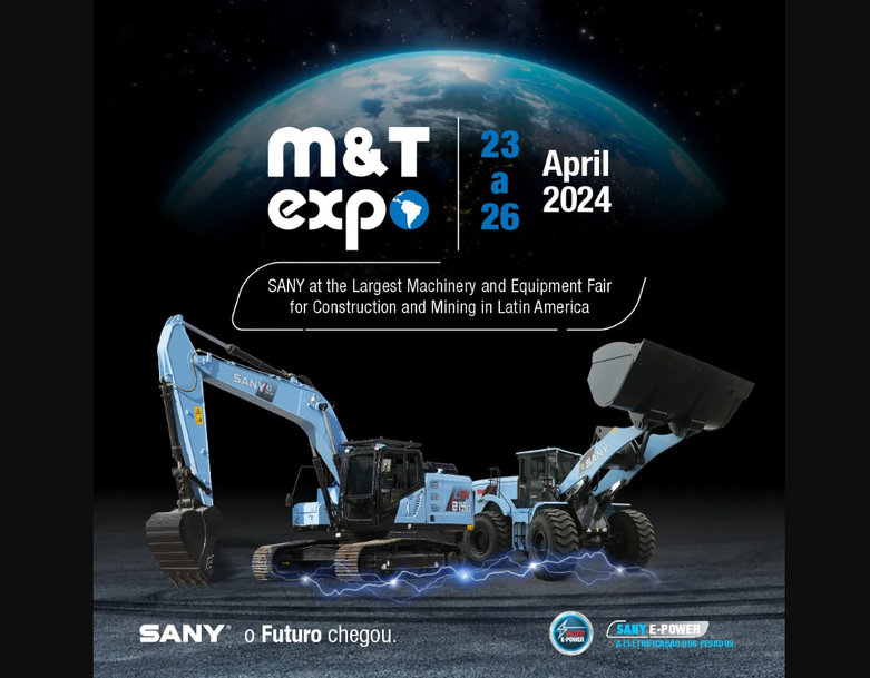 M&T Expo 2024: SANY Presents More than 30 Machines and Equipment for Construction and Mining